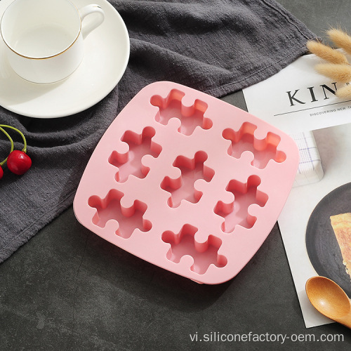 DIY làm khuôn sô cô la silicon nướng tự làm